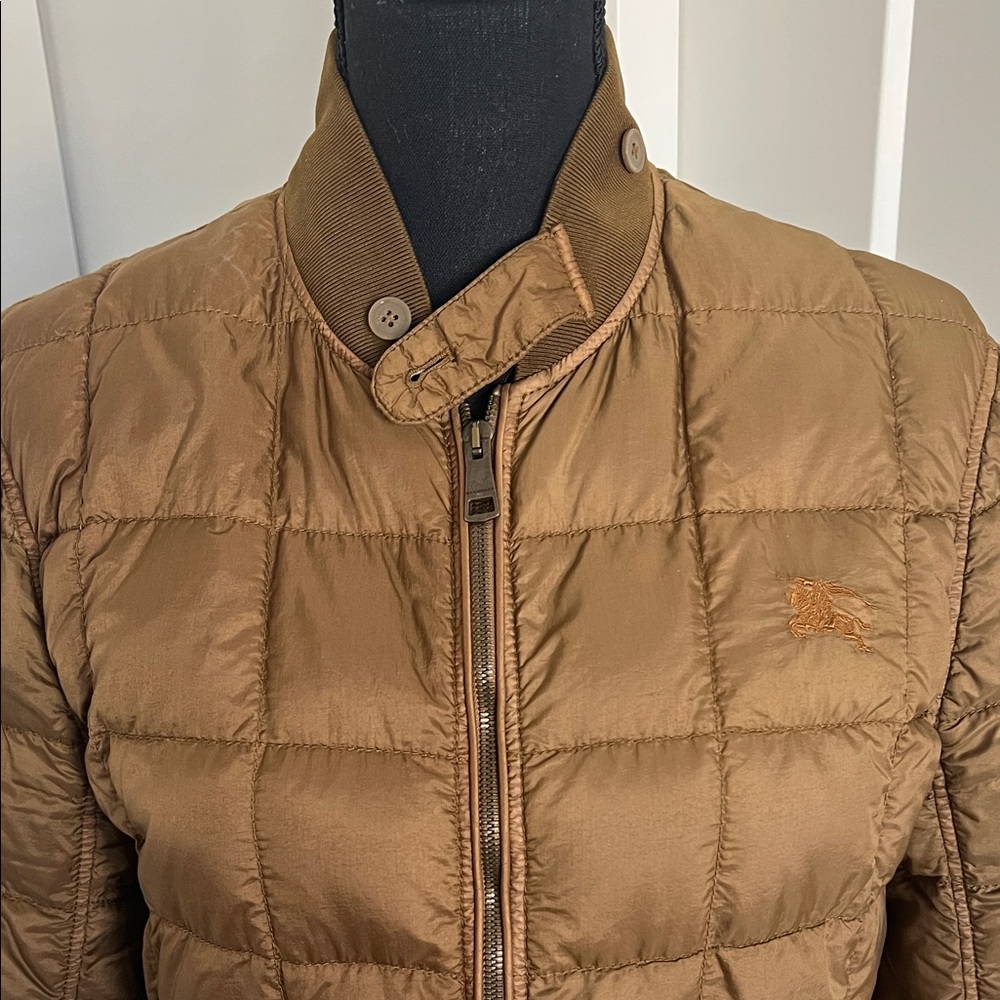 Burberry Brit Down Brown Quilted Jacket - Picture 2 of 7